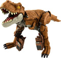 Mattel Jurassic World  2-in-1 Dinosaur Figure,  Toy Transforms from T Rex Dinosaur to Truck in 28 Steps