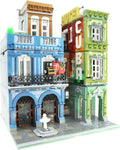 Street View Building Blocks Kit, Cuba Hotel Mini Blocks Construction Toys European Architecture House Store Model Building Blocks, Idea Gifts Home Decoration Collection for Adults (3959 PCS)