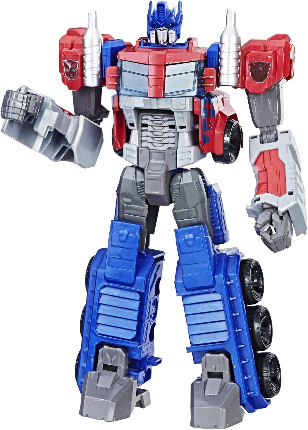 Transformers Toys Heroic Optimus Prime Action Figure - Timeless Large-Scale Figure, Changes into Toy Truck - Toys for Kids 6 and Up, 11-inch ( Exclusive)