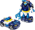 Transformers  Heroes Rescue Bots Energize  The Police-Bot Action Figure, Ages 3-7