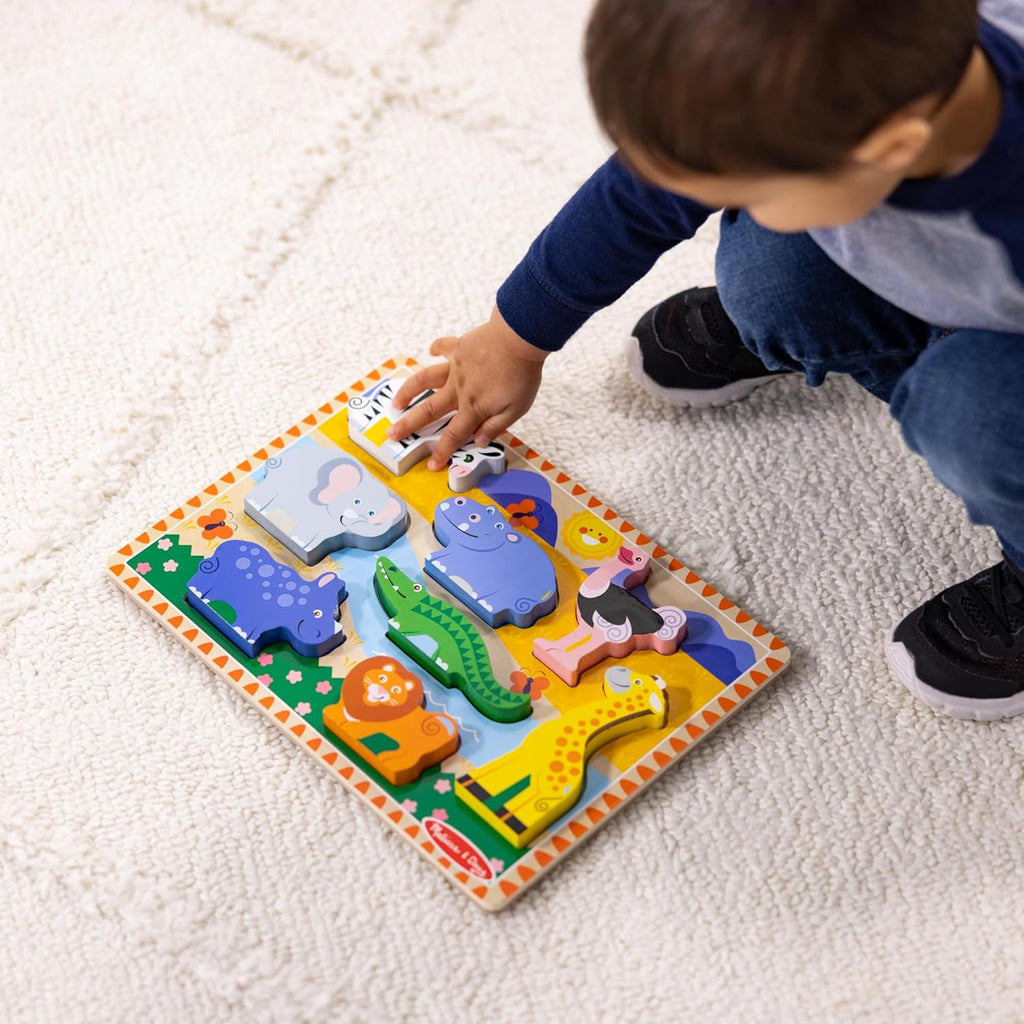 Wooden Chunky Puzzle - 8 Pieces